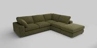 Large Open End Corner Chaise - Right Hand