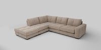 Large Open End Corner Chaise - Left Hand