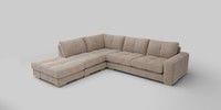 Large Open End Corner Chaise - Left Hand