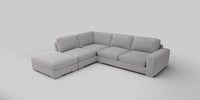 Large Open End Corner Chaise - Left Hand