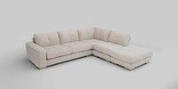 Large Open End Corner Chaise - Right Hand