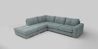 Large Open End Corner Chaise - Left Hand