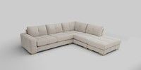 Large Open End Corner Chaise - Right Hand