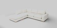 Large Open End Corner Chaise - Left Hand
