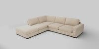 Large Open End Corner Chaise - Left Hand