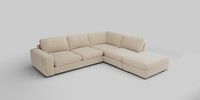 Large Open End Corner Chaise - Right Hand