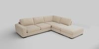 Large Open End Corner Chaise - Right Hand