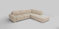 Large Open End Corner Chaise - Right Hand
