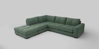 Large Open End Corner Chaise - Left Hand