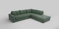 Large Open End Corner Chaise - Right Hand