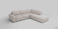 Large Open End Corner Chaise - Right Hand