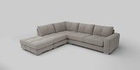 Large Open End Corner Chaise - Left Hand