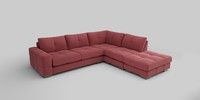 Large Open End Corner Chaise - Right Hand