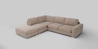 Large Open End Corner Chaise - Left Hand