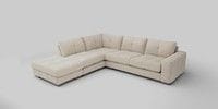 Large Open End Corner Chaise - Left Hand