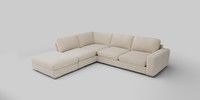 Large Open End Corner Chaise - Left Hand