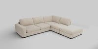 Large Open End Corner Chaise - Right Hand