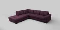 Large Open End Corner Chaise - Left Hand