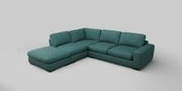 Large Open End Corner Chaise - Left Hand