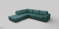 Large Open End Corner Chaise - Left Hand