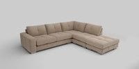 Large Open End Corner Chaise - Right Hand