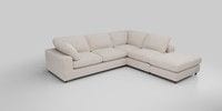 Large Open End Corner Chaise - Right Hand