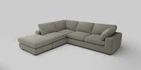 Large Open End Corner Chaise - Left Hand