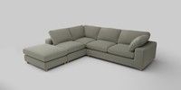 Large Open End Corner Chaise - Left Hand
