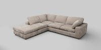 Large Open End Corner Chaise - Left Hand