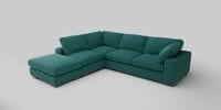 Large Open End Corner Chaise - Left Hand