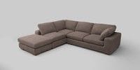 Large Open End Corner Chaise - Left Hand