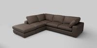 Large Open End Corner Chaise - Left Hand