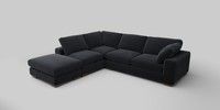 Large Open End Corner Chaise - Left Hand