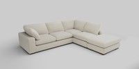 Large Open End Corner Chaise - Right Hand