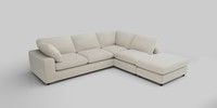 Large Open End Corner Chaise - Right Hand