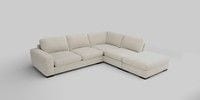 Large Open End Corner Chaise - Right Hand