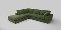 Large Open End Corner Chaise - Left Hand