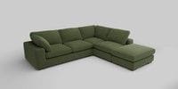 Large Open End Corner Chaise - Right Hand