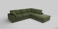 Large Open End Corner Chaise - Right Hand