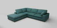 Large Open End Corner Chaise - Left Hand