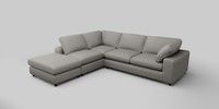 Large Open End Corner Chaise - Left Hand