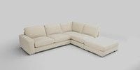 Large Open End Corner Chaise - Right Hand