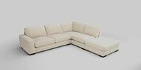 Large Open End Corner Chaise - Right Hand