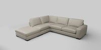 Large Open End Corner Chaise - Left Hand
