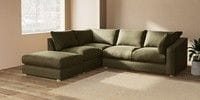 Large Open End Corner Chaise - Left Hand
