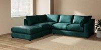 Large Open End Corner Chaise - Left Hand