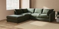 Large Open End Corner Chaise - Left Hand