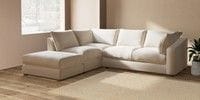 Large Open End Corner Chaise - Left Hand