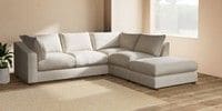 Large Open End Corner Chaise - Right Hand
