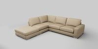 Large Open End Corner Chaise - Left Hand